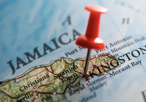 Jamaica-Map